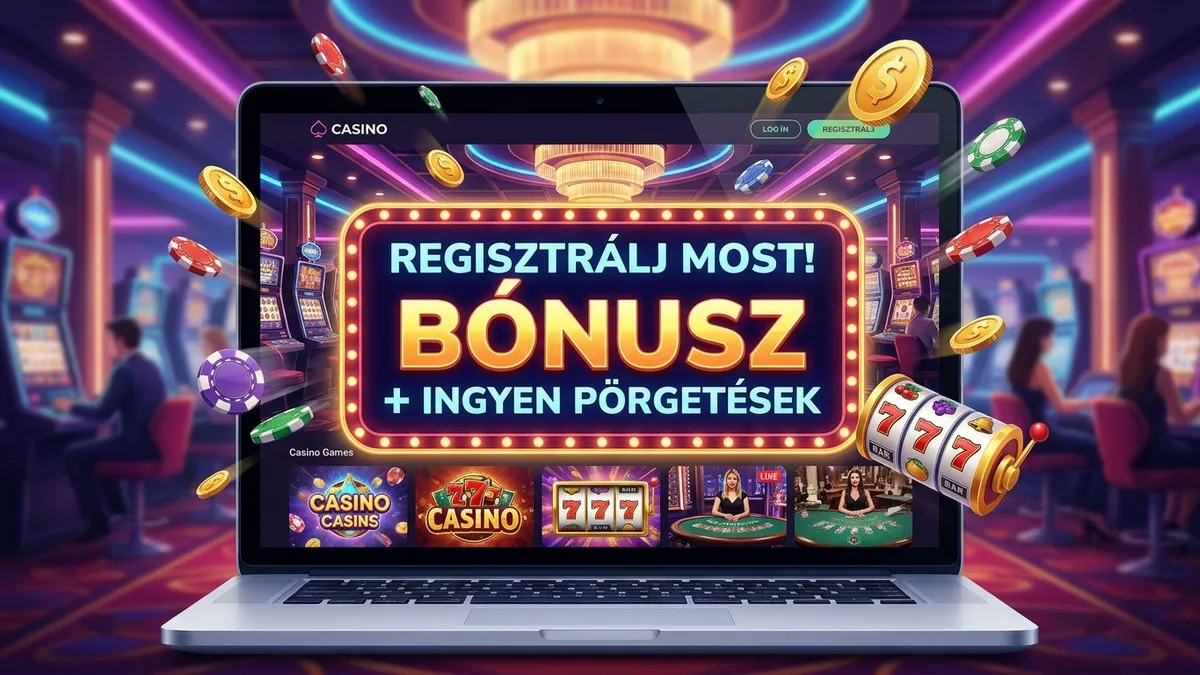 Regisztráció bónusszal